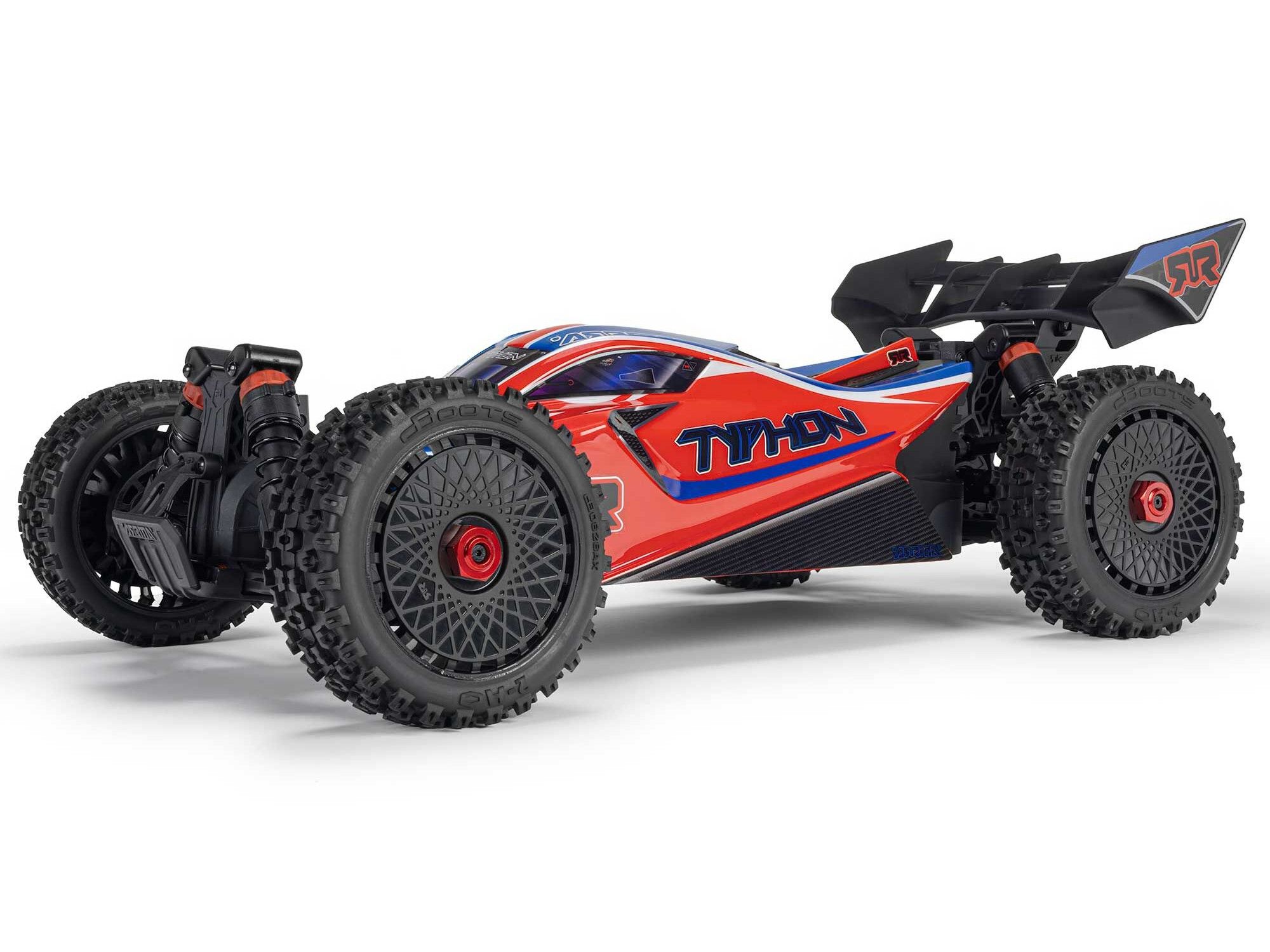 Arrma 1/8 TYPHON 223S BLX 4X4  Buggy RTR with DSC Red (C-ARA4306V4T3)