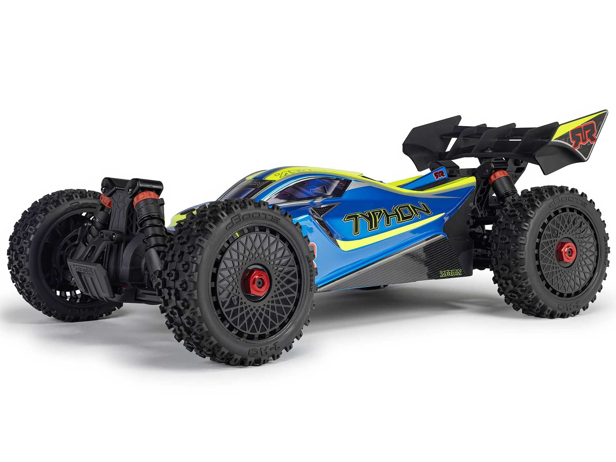 Arrma 1/8 TYPHON 223S BLX 4X4  Buggy RTR with DSC Blue (C-ARA4306V4T4)