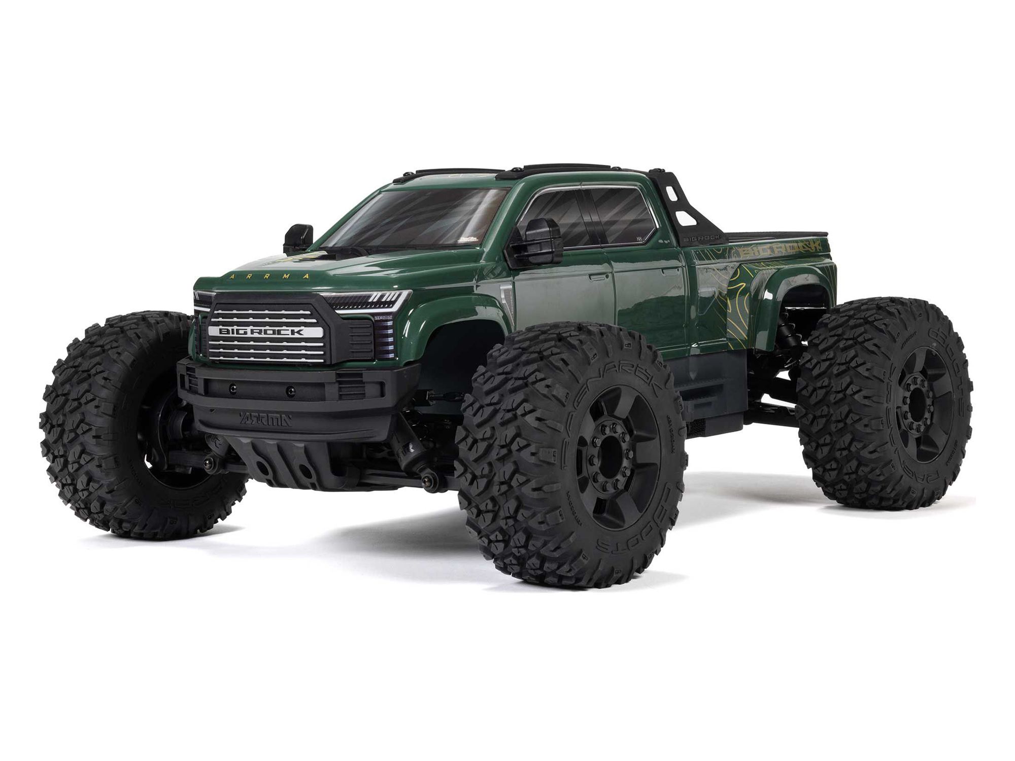 Arrma 1/10 BIG ROCK 223S DSC 4X4 RTR Monster Truck Green (C-ARA4312V4T2)