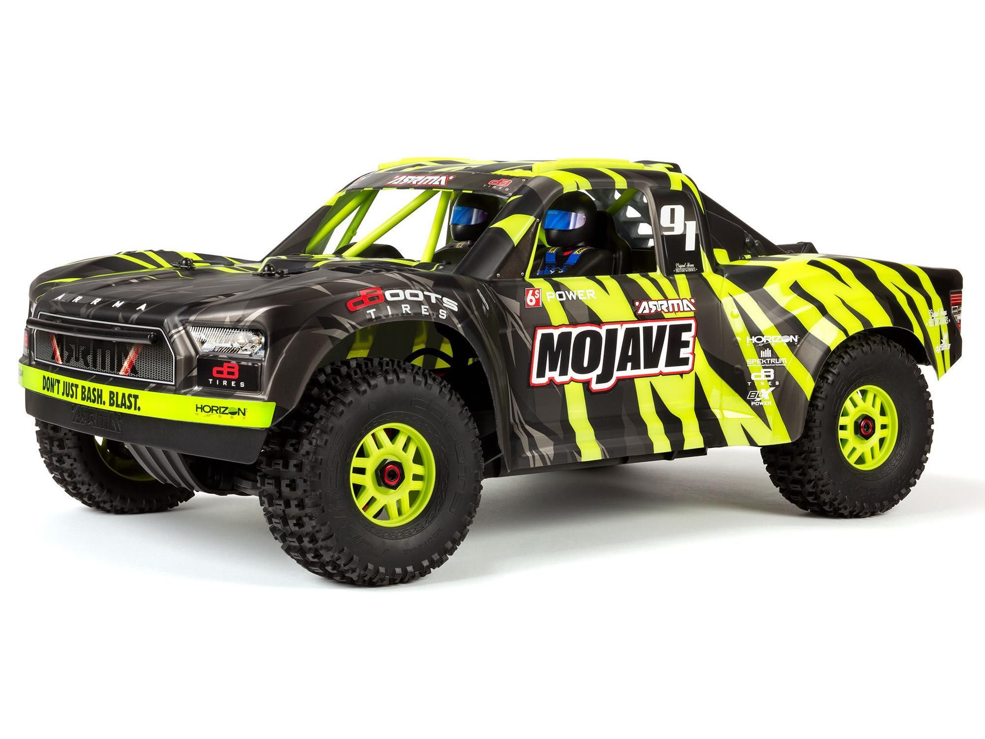 Arrma 1/7 MOJAVE 6S 4X4 BLX Desert Truck RTR Green/Black (C-ARA7604V2T1)