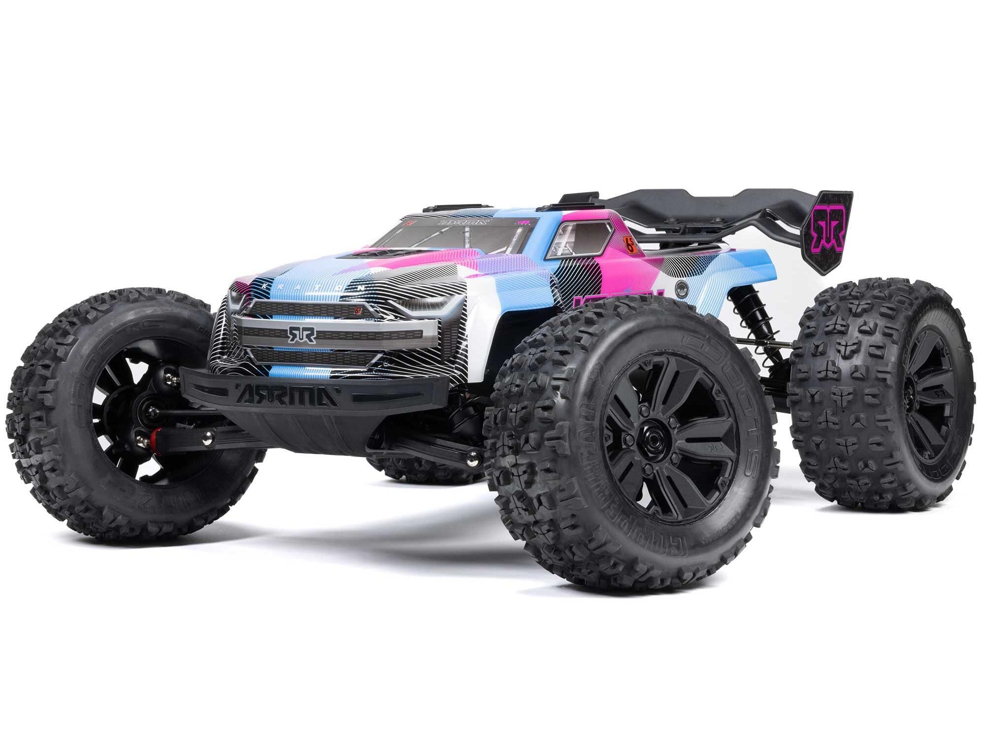 Arrma 1/8 KRATON 6S V6 4X4 BLX Speed Monster Truck RTR Pink (C-ARA8608V6T2)