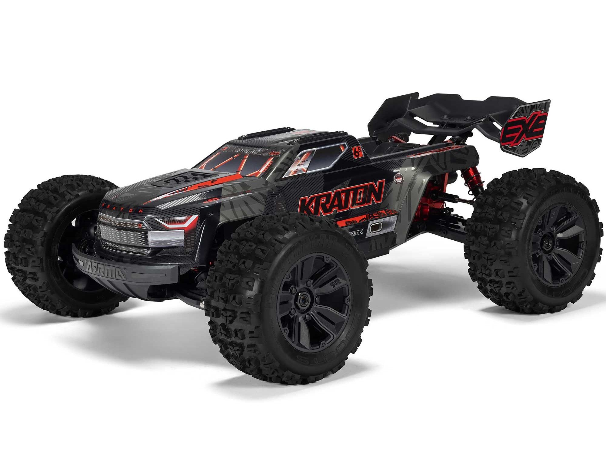 Arrma 1/8 KRATON 6S EXB 4X4 RTR Speed Monster Truck Black (C-ARA8708V6T1)