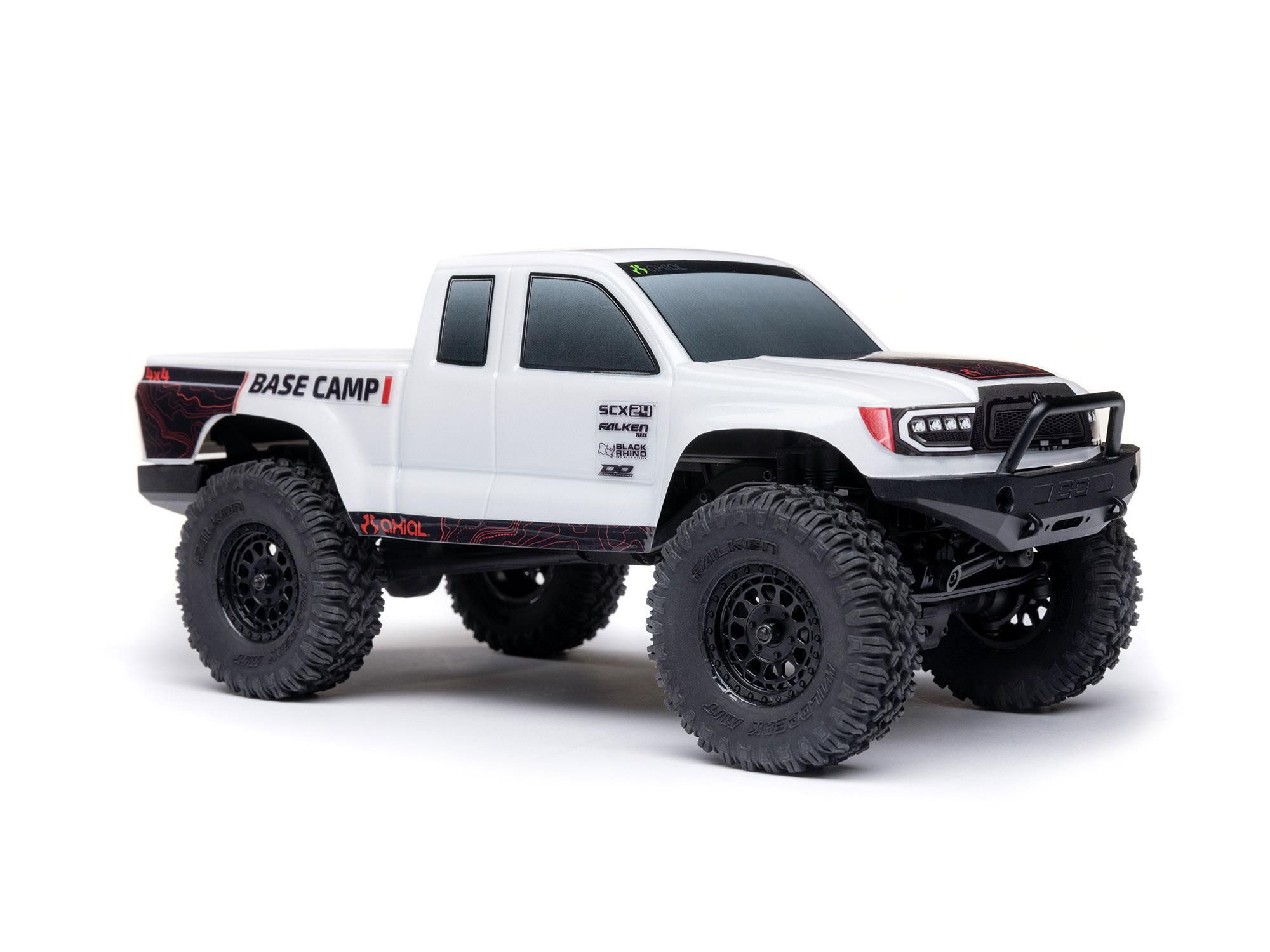 Axial 1:24 SCX24 Base Camp 4WD Rock Crawler RTR - White (C-AXI-1219T1)