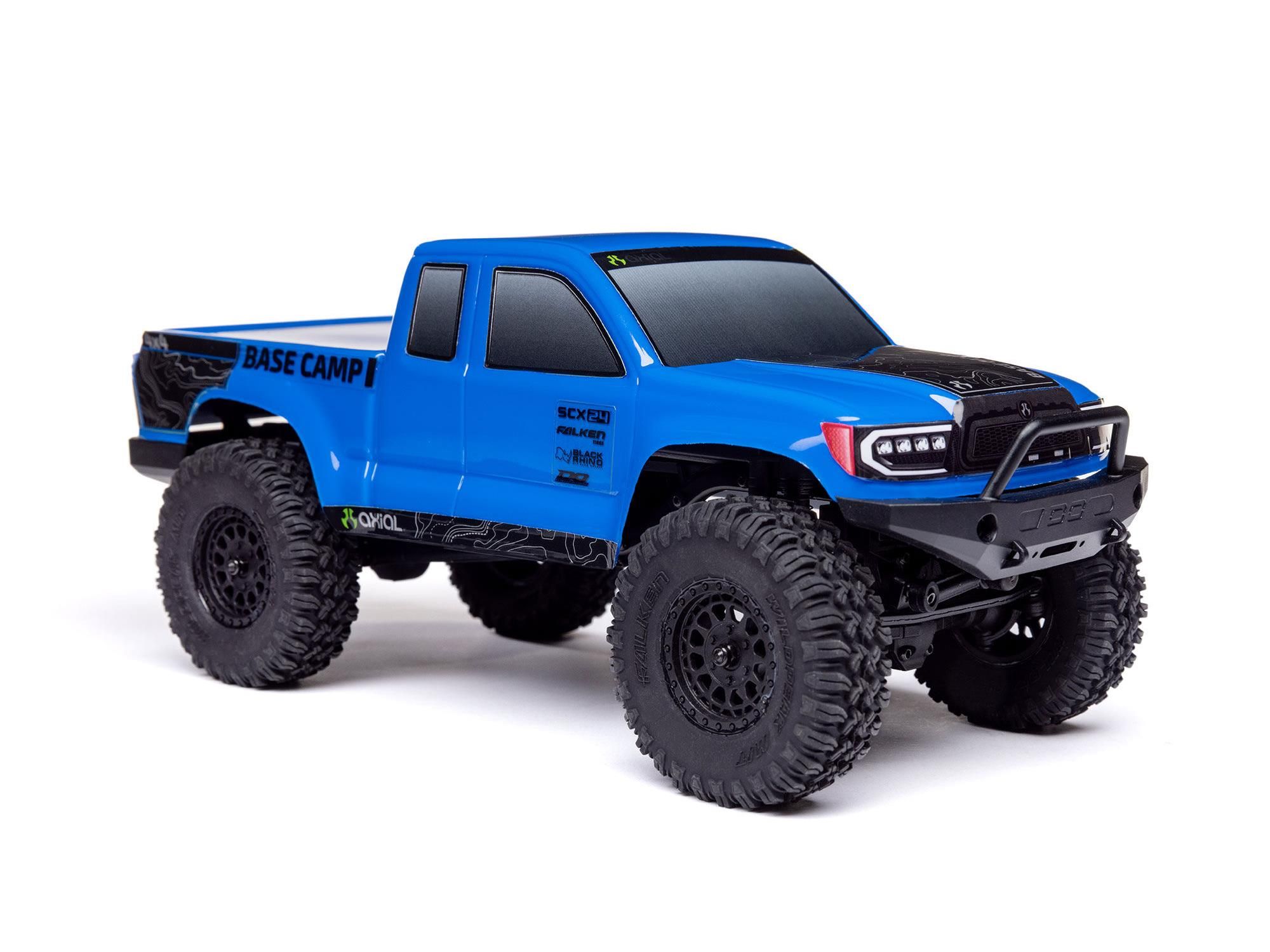 Axial 1:24 SCX24 Base Camp 4WD Rock Crawler RTR - Blue (C-AXI-1219T2)