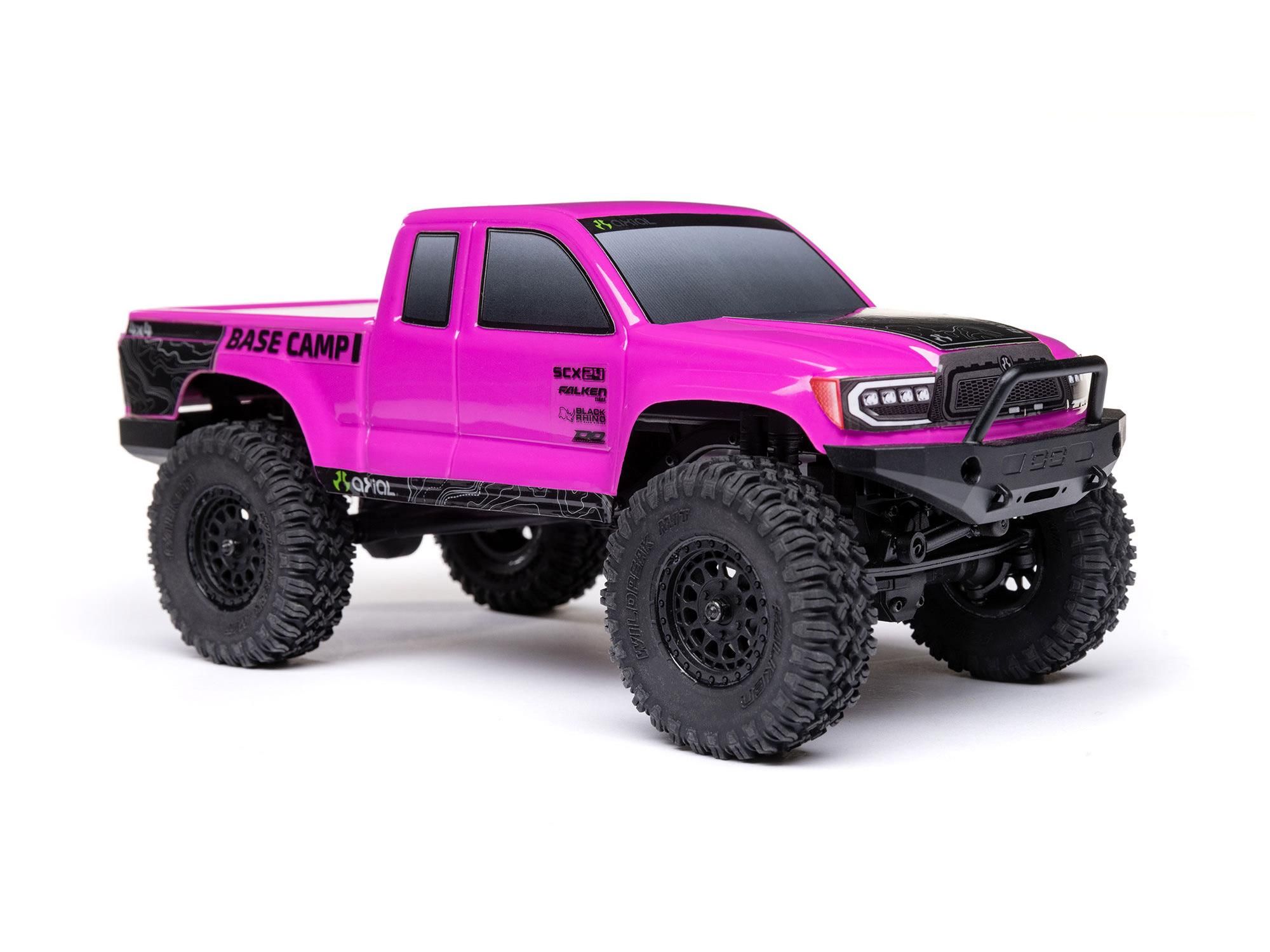 Axial 1:24 SCX24 Base Camp 4WD Rock Crawler RTR - Pink (C-AXI-1219T3)
