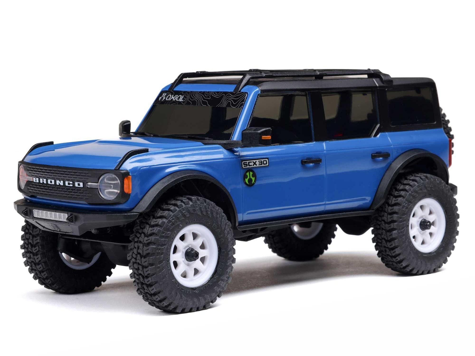 Axial 1/30 SCX30 Ford Bronco 4X4 RTR Rock Crawler - Blue (C-AXI-2048T1) 