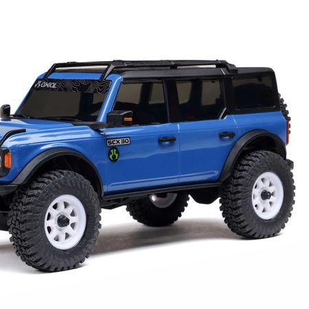 Axial 1/30 SCX30 Ford Bronco 4X4 RTR Rock Crawler - Blue (C-AXI-2048T1) 