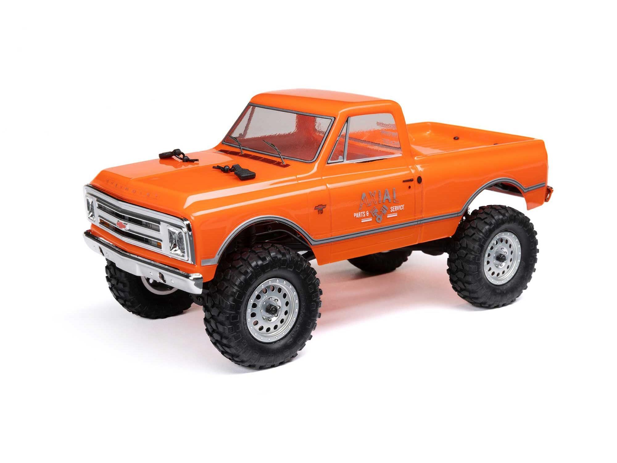 Axial 1:24 SCX24 1967 Chevrolet C10 4WD Rock Crawler RTR Orange (C-AXI00001V2T3)