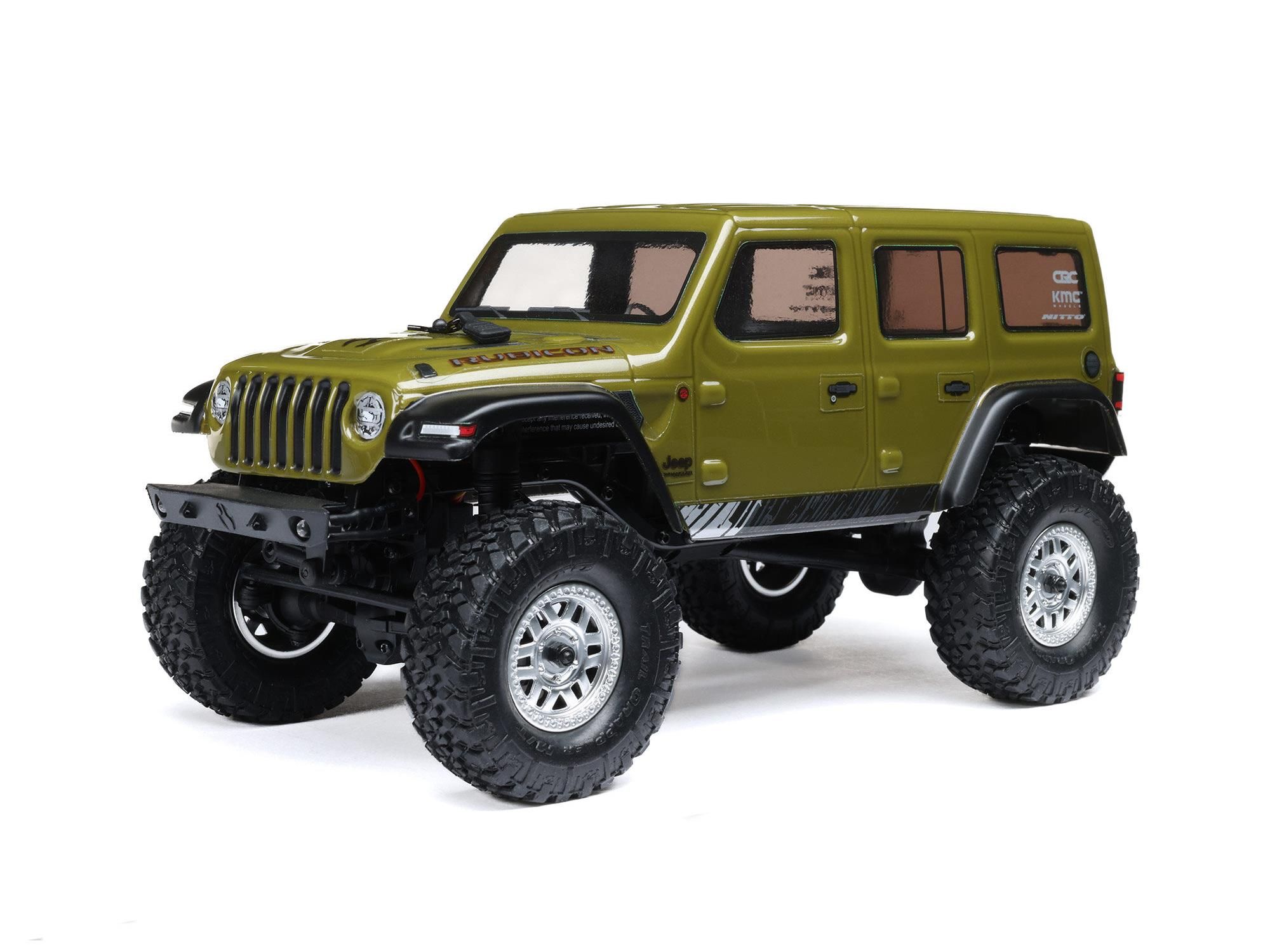 Axial 1:24 SCX24 Jeep Wrangler JLU RTR Green (C-AXI00002V3T4)