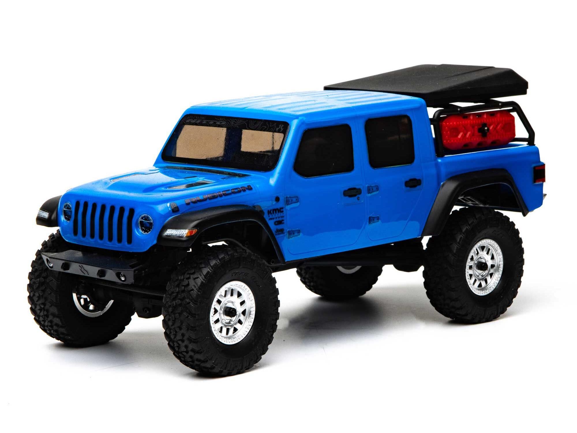Axial SCX24 Jeep JT Gladiator 4WD Rock Crawler Brushed RTR Blue (C-AXI00005T2)