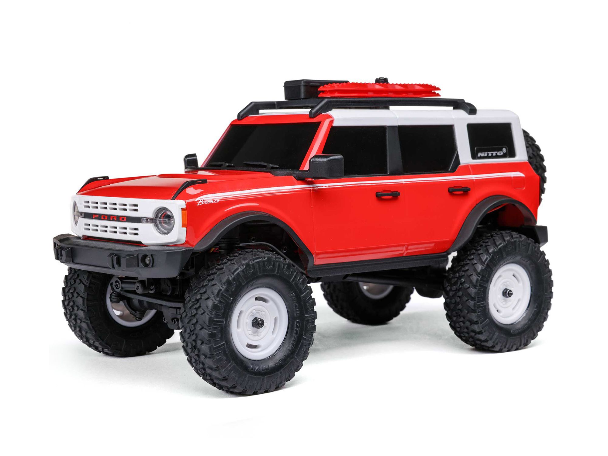 Axial 1/24 SCX24 Ford Bronco 4X4 RTR (inc Battery &amp; Charger) Red (C-AXI00006V2T6)