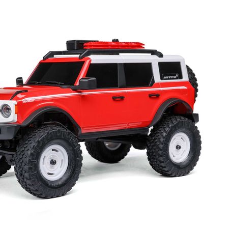 Axial 1/24 SCX24 Ford Bronco 4X4 RTR (inc Battery &amp; Charger) Red (C-AXI00006V2T6)