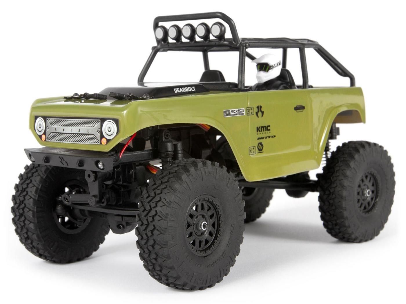 Axial 1:24 SCX24 Deadbolt 4WD - RTR, Green (C-AXI90081T2)