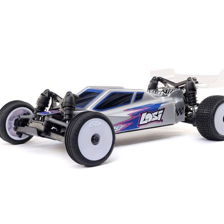 Losi 1: 24 Micro-B 2WD Buggy RTR Silver (C-LOS00007T2)