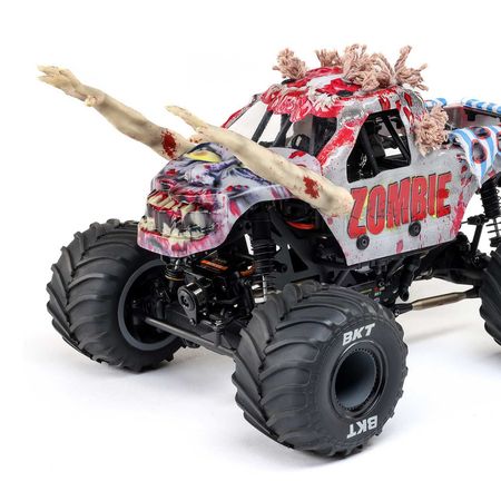 Losi 1/18 Mini LMT Zombie 2S 4X4 RTR Brushed Monster Truck (C-LOS01026T4)