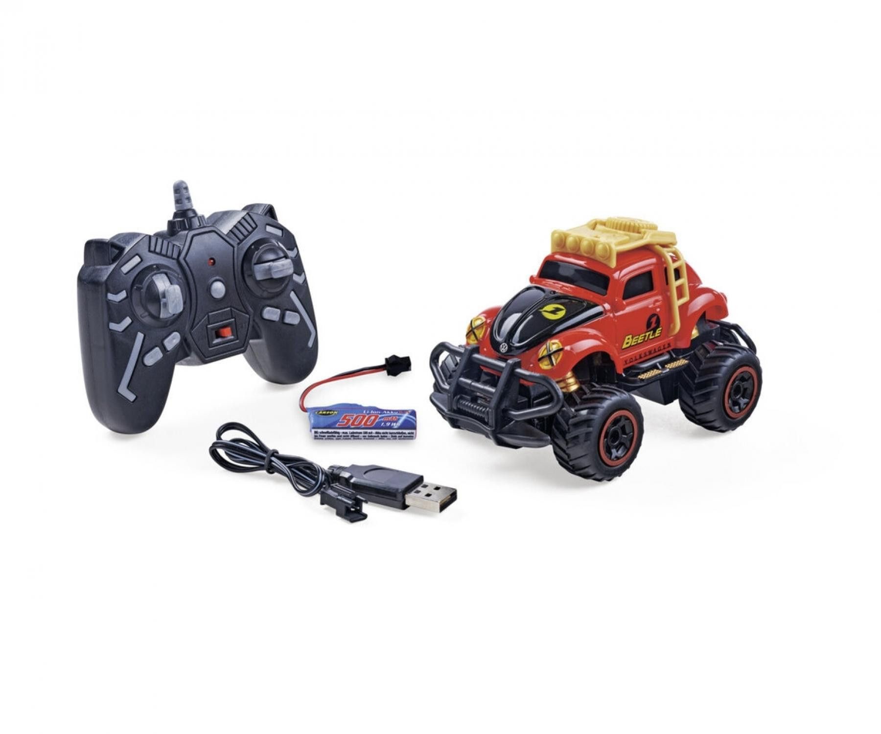 Carson 1:32 Volkswagen Beetle Rally 2.4GHz RTR Red (C404318)