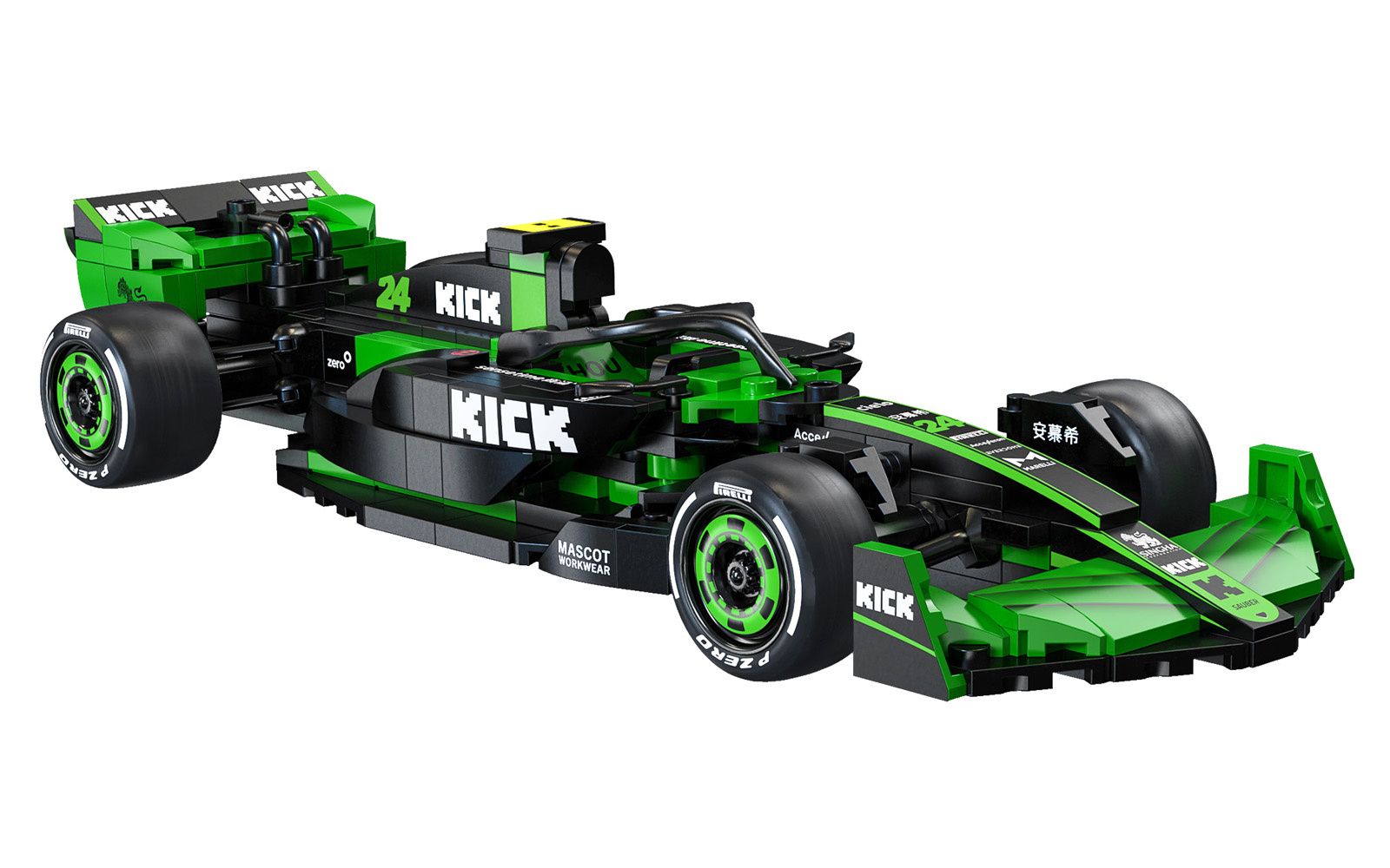 Cada KICK Sauber F1 Team C44 (2024) - 314 pcs (C55032W)