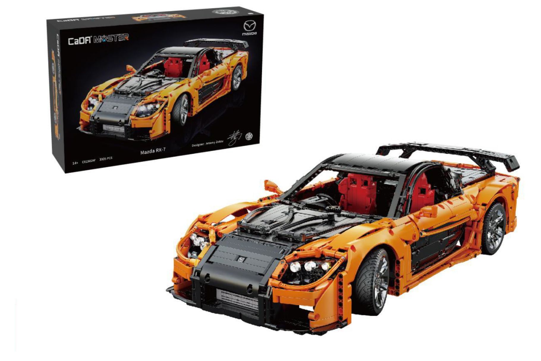 Cada 1:8 Mazda RX-7 (C61502W)