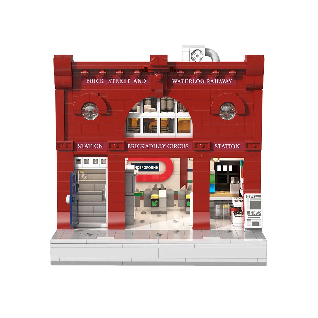 Cada London Subway Station -  1836 Pcs (C66008W)