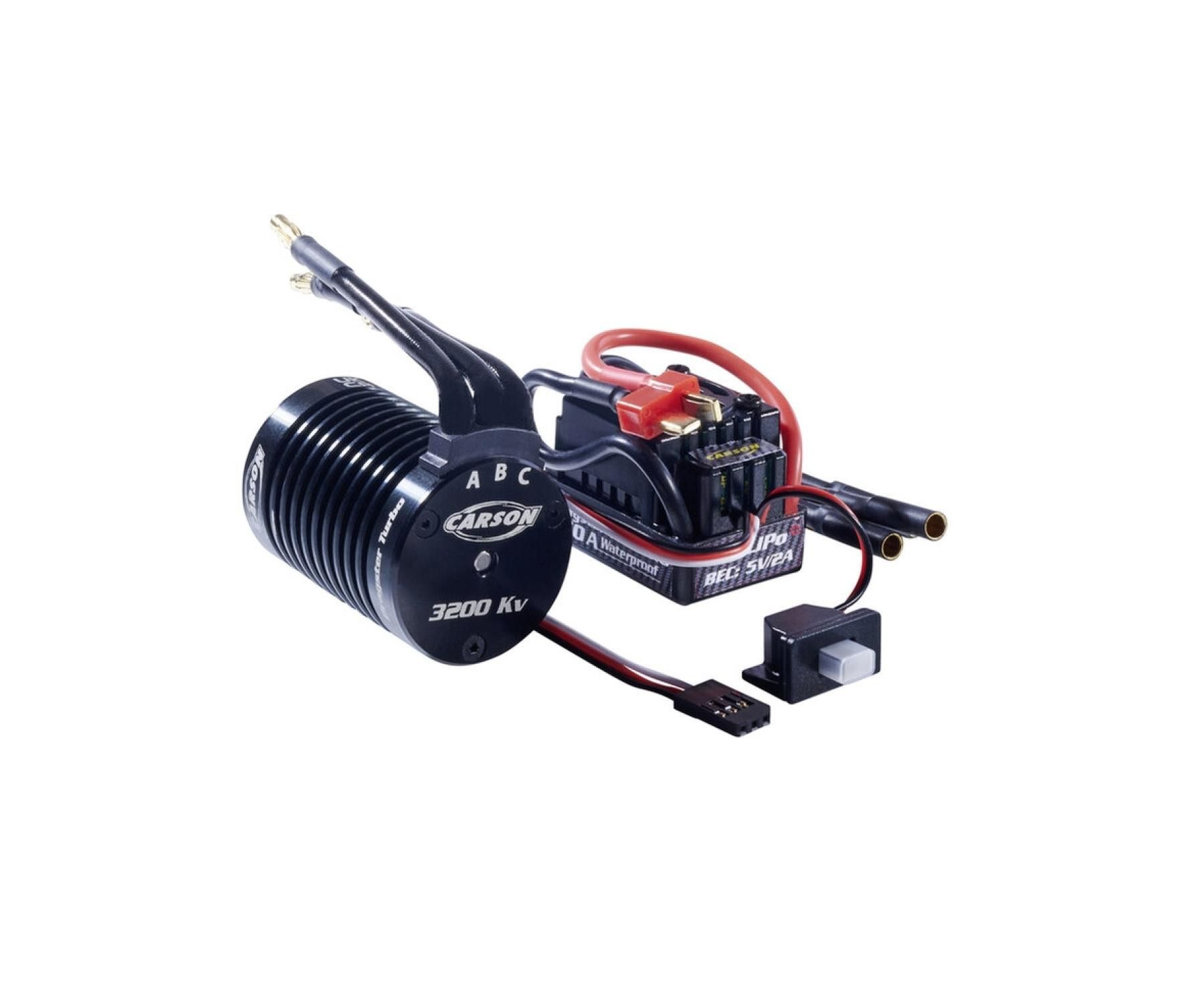 Carson 1:10 BL Set Dragster Turbo 2.0 3200KV (C906310)