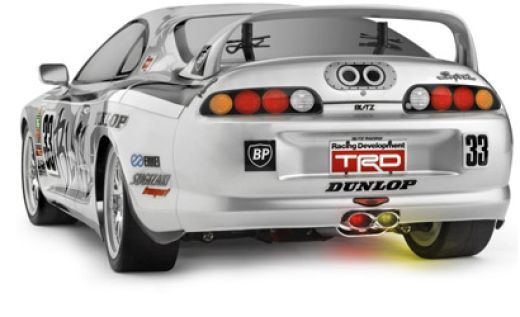 Carson Dummy RC Exhaust with LED Lights (C908103)