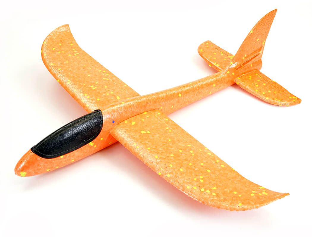 CML Hand Chuckie Foam Glider - Ornage 480mm Wingspan (CML001O)