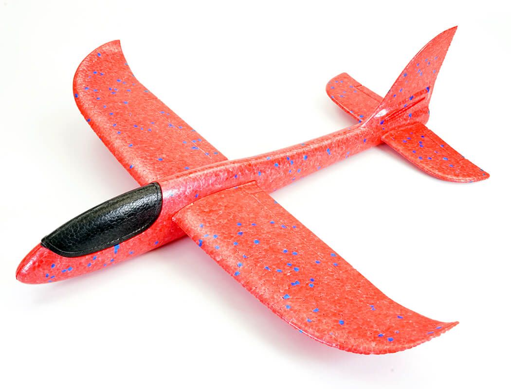 CML Hand Chuckie Foam Glider - Red 480mm Wingspan (CML001R)