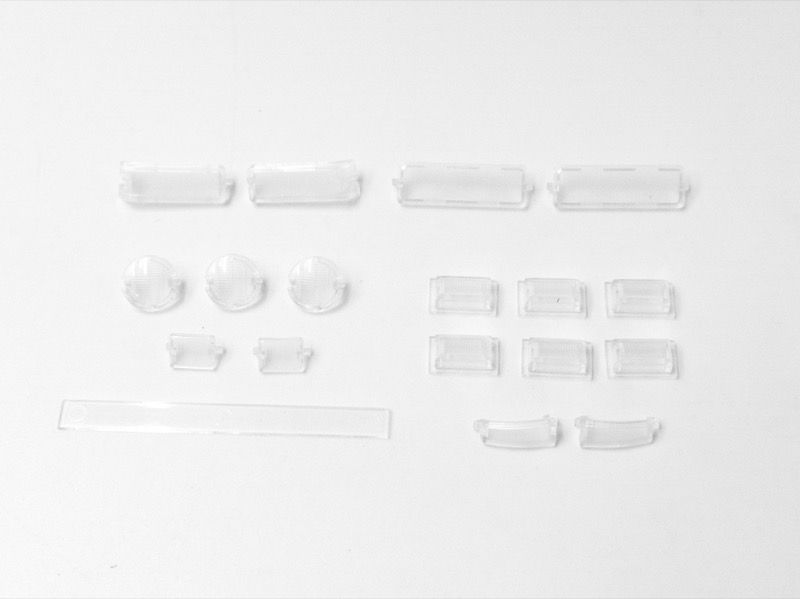 Absima CR-18P 6X6 Flat Bed Light Lenses