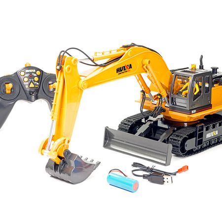 Huina 1:16 RC Excavator 2.4Ghz 11 Channel W/Die Cast Bucket (CY1531)