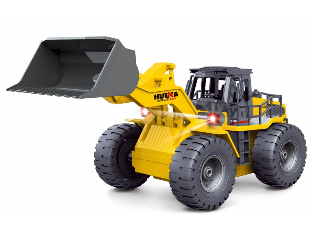 Huina 1:18 2.4Ghz 9 Channel Wheeled Loader Truck With Die Cast Bucket (CY1532)