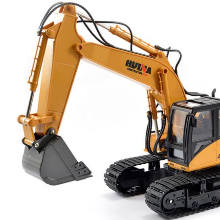 Huina 1/14th Scale Rc Excavator 2.4G 15Ch W/Die Cast Bucket (CY1535)