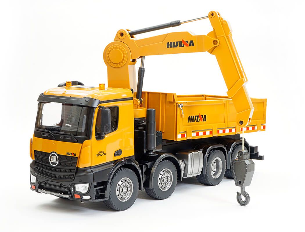 Huina 1/14th Scale RC Timber Grab 2.4G 12Ch 8 Wheeler Dump Truck (CY1538)