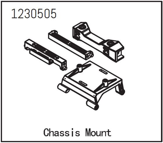 Absima Chassis Mount - Sherpa ( AB 1230505)