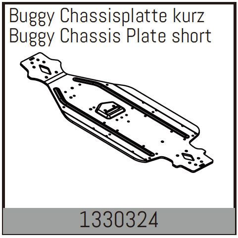 Absima Chassis Plate Short ( AB 1330324)