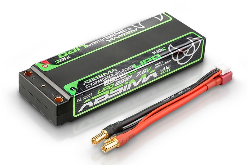 Absima Competition LiPo V2 HV 140C/2S1P HC 6500mAh 5mm ( AB 4150023)