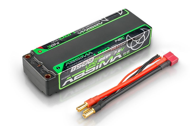 Absima Competition LiPo HV 140C/2S1P HC 8500mAh 5mm ( AB 4150027)