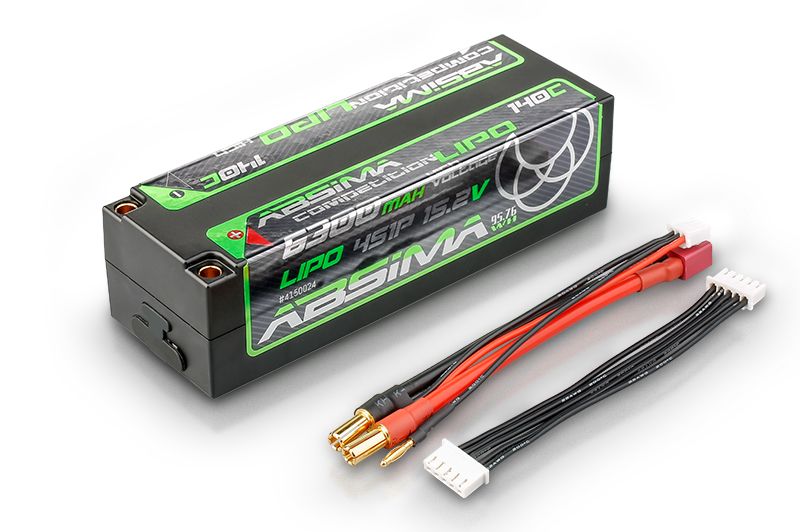 Absima Competition LiPo V2 HV 140C/4S1P HC 6300mAh 5mm ( AB 4150024)