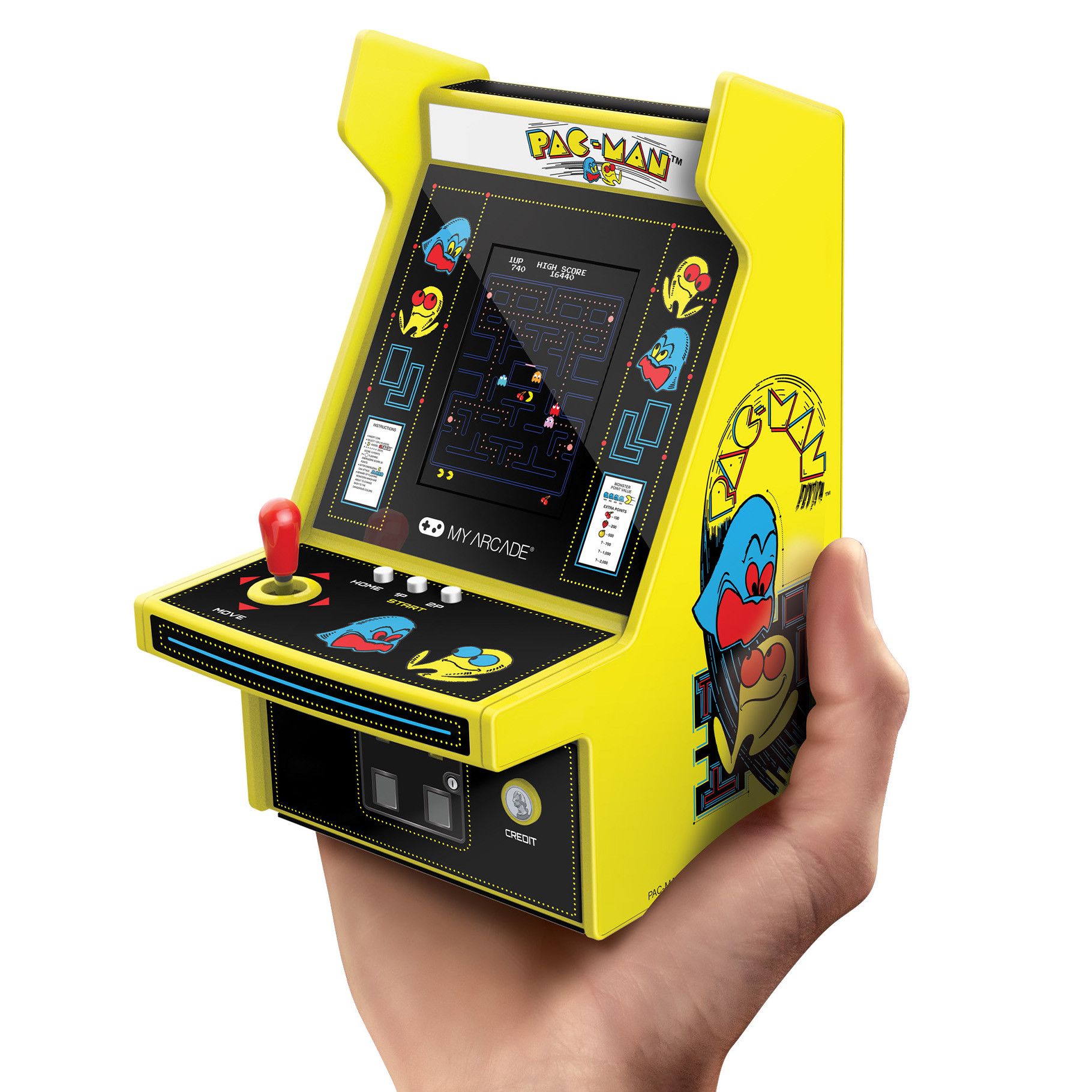 My Arcade Pac-Man Micro Player Pro 6.7&quot; Portable Retro Arcade (DGUNL4194)