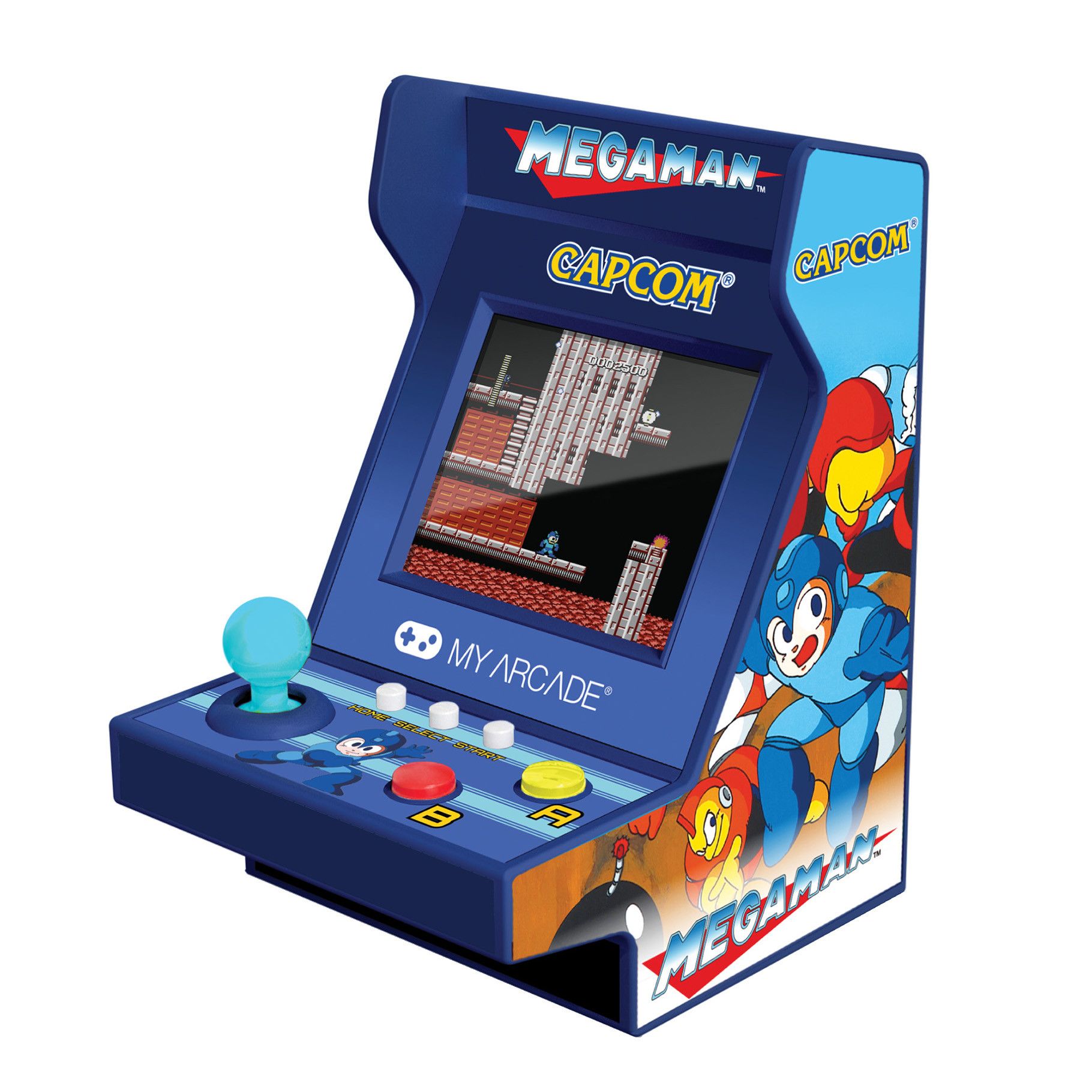 My Arcade Mega Man Pico Player 3.7&quot; Portable Retro Arcade (6 Games in 1) (DGUNL7011)