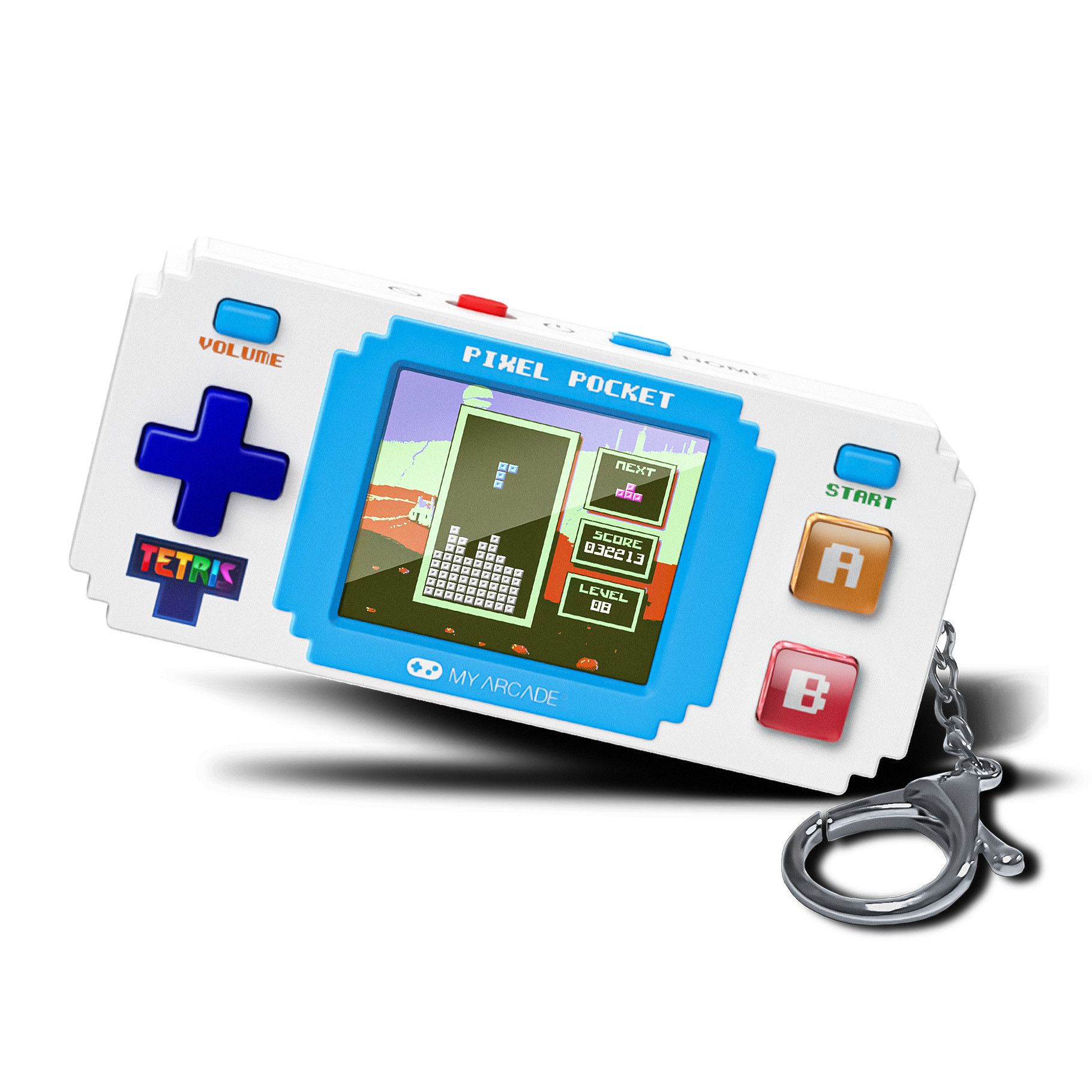 My Arcade Tetris Pixel Pocket Mini Portable Gamer System (DGUNL7083)
