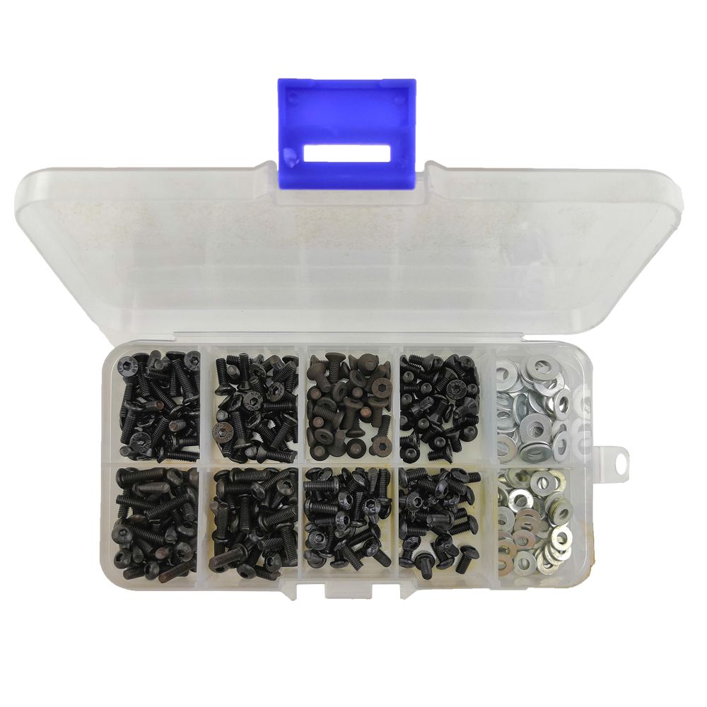 SC Models Small Parts Assortment Box  M3 Screws (180 pcs.) (SCDTEL03004)