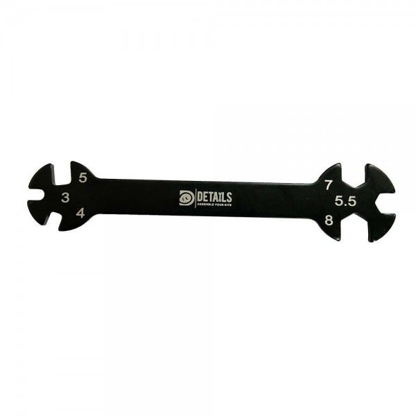 SC Models 6 in 1 Wrench For Turnbuckles and Nuts  3/4/5/5.5/7/8mm (SCDTT41002)