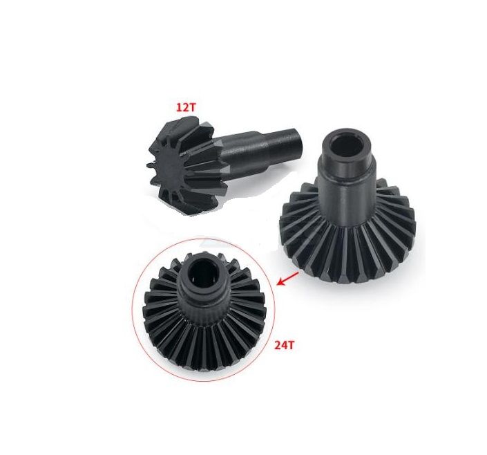 SC Models 24T &amp; 12T Steel Helical Front &amp; Rear Axles Gear Set TRX4M -2pcs (SCDTTRX4M047)
