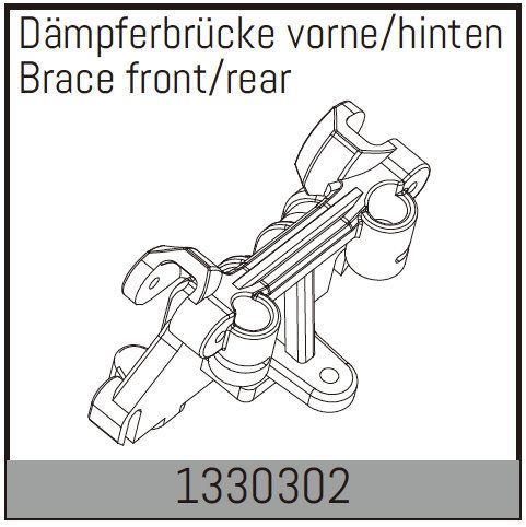 Absima Brace Front/Rear ( AB 1330302)