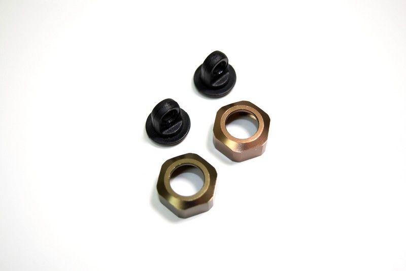 Absima Shock Upper Cap (2) AB2.8 BL ( AB 1330110)