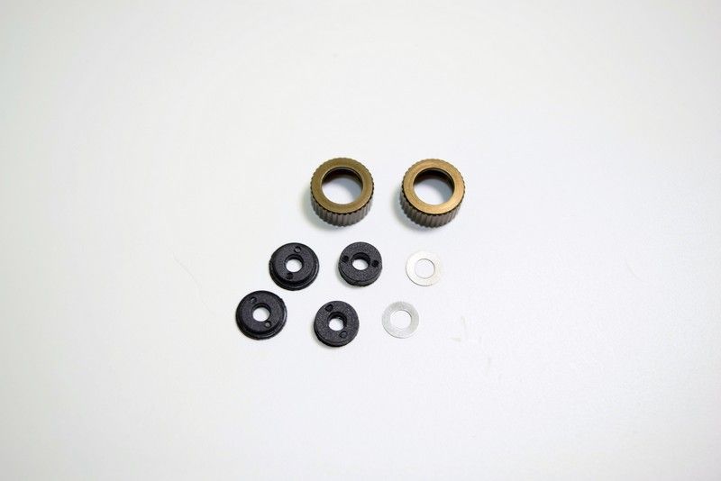 Absima Shock Lower Caps (2) AB2.8 BL ( AB 1330111)