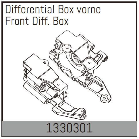 Absima Front Diff Box ( AB 1330301)