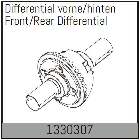 Absima Front/Rear Differential ( AB 1330307)