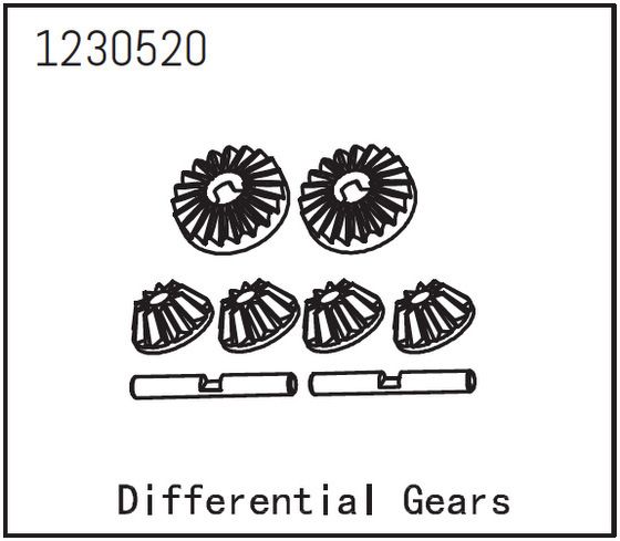 Absima Differential Gear Set ( AB 1230520)