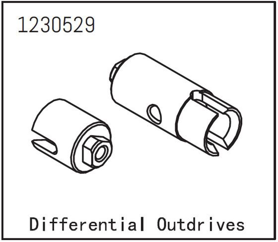 Absima Differential Outdrives ( AB 1230529)